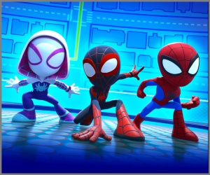Convite de aniversário personalizado grátis Spidey e Seus Amigos Espetaculares