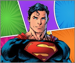 Free personalized birthday invitation Superman