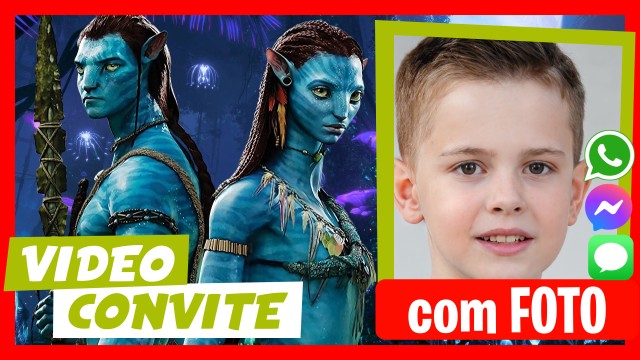Faça um Video Convite Avatar