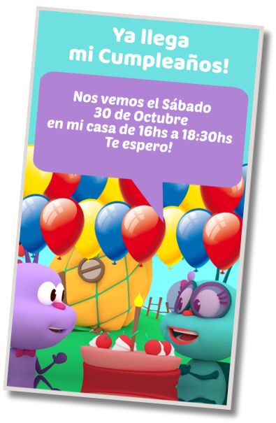 Hacer Invitación Virtual Cumpleaños Bichikids