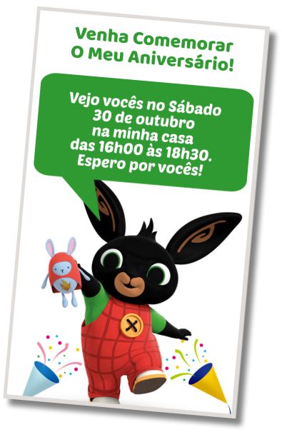 Faça um Convite Virtual Saudações de Aniversário do Bing