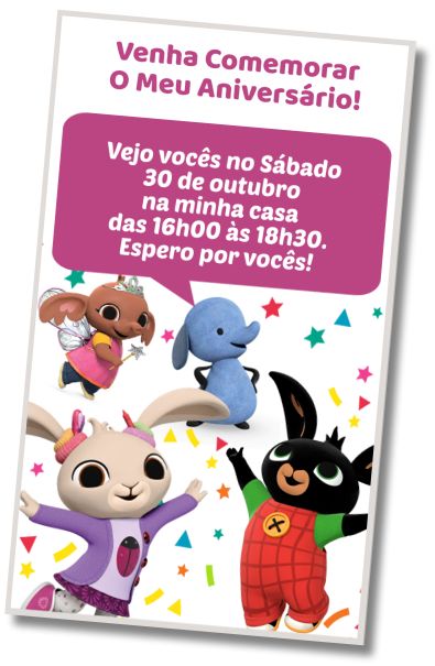 Faça um Convite Virtual Bing na Festa na Piscina