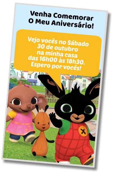 Faça um Convite Virtual Festa do Sorvete Bing