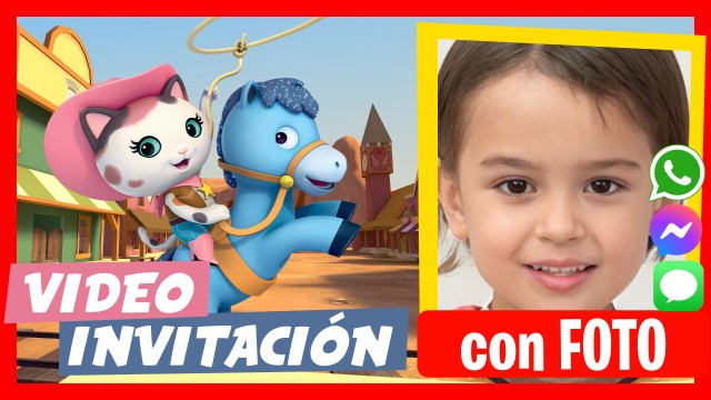 Hacer Video Invitación Sheriff Callie