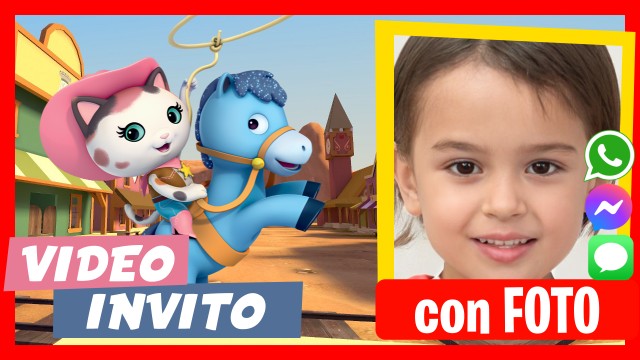 Crea Video Invito Callie Sceriffa