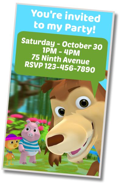 Make Virtual Invitation Chocolo Surprise Party