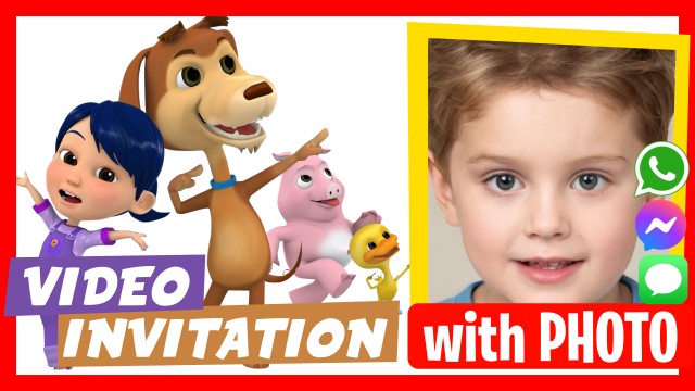 Make Video Invitation Chocolo Dog