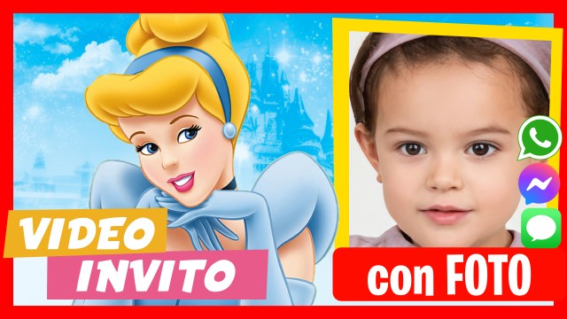 Crea Video Invito Cenerentola