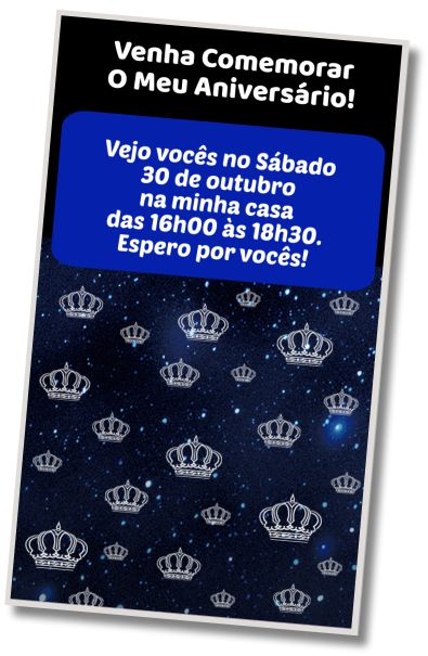 Faça um Convite Virtual Festa de Pijama Coronas