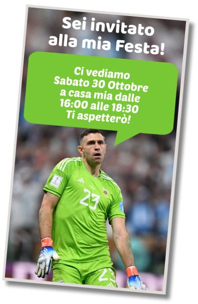 Invito di compleanno personalizzato gratuito Calcio Pigiama Party