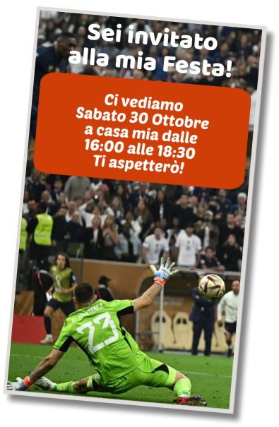Invito Compleanno Auguri di Compleanno Dibu Martinez