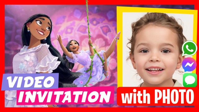 Make Video Invitation Isabela Madrigal Encanto