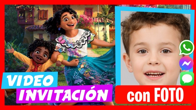 Hacer Video Invitación Encanto