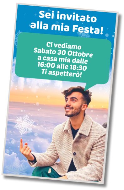 Invito di compleanno personalizzato gratis Festa dei videogiochi di Fede Vigevani