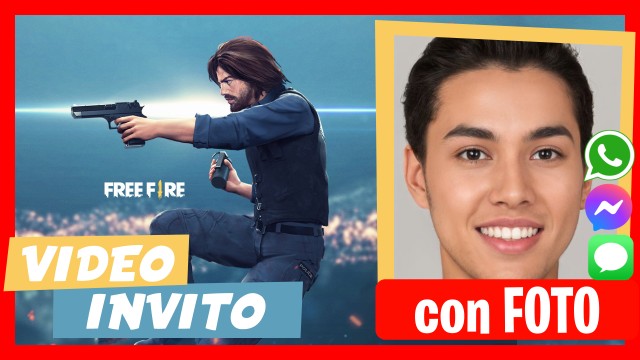 Crea Video Invito Free Fire