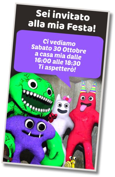 Invito di compleanno personalizzato gratuito Festa in Piscina nel Garten of Banban