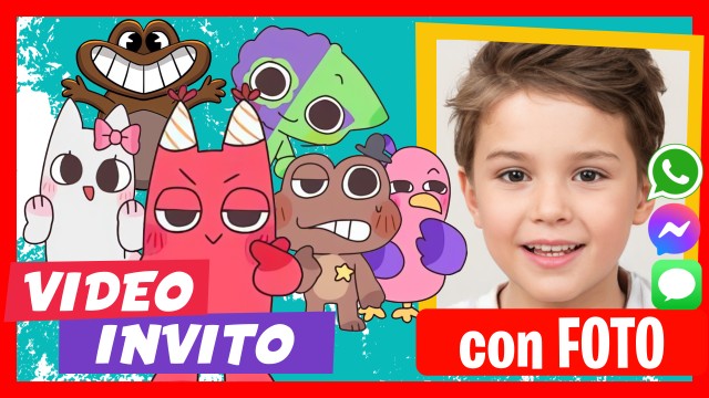 Crea Video Invito Garten of banban