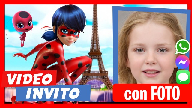 Crea Video Invito Ladybug