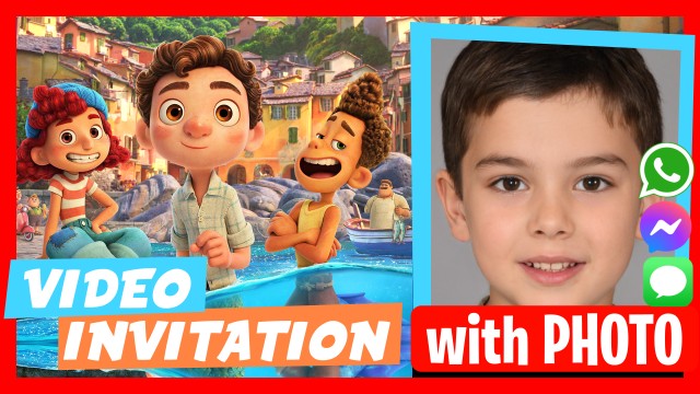 Make Video Invitation Luca
