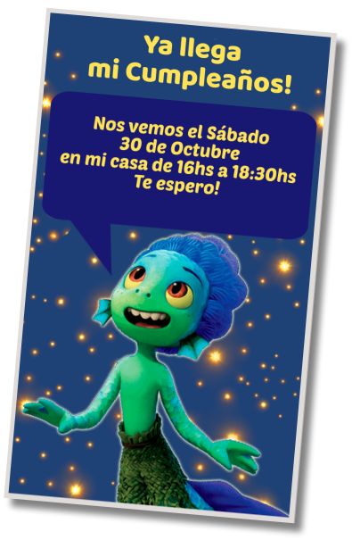 Hacer Invitación Virtual Fiesta Pijamada Luca