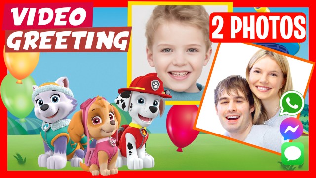 Make Video Invitation Paw Patrol