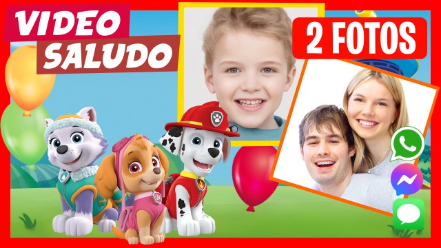 Hacer Video Invitación Paw Patrol