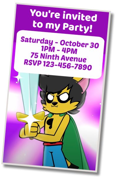 Make Virtual Invitation Mikecrack Costume Party