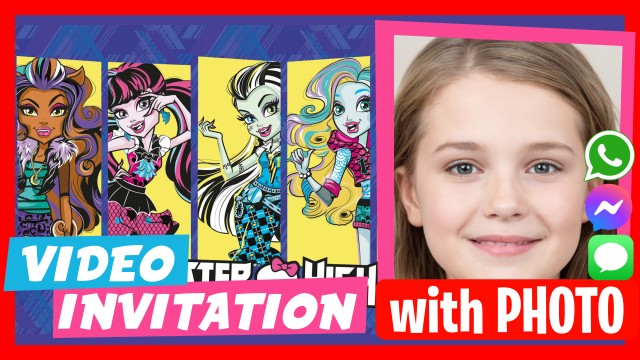 Make Video Invitation Monster High