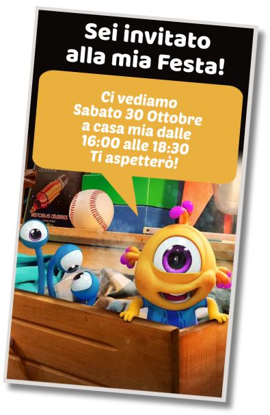 Invito di compleanno personalizzato gratuito Compleanno di Nivis