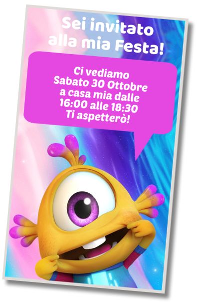 Invito Compleanno Festa in Piscina di Nivis