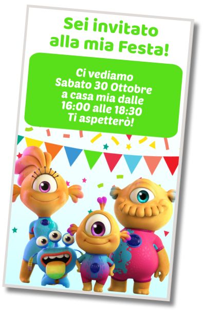 Invito di compleanno personalizzato gratuito Auguri di Compleanno a Nivis