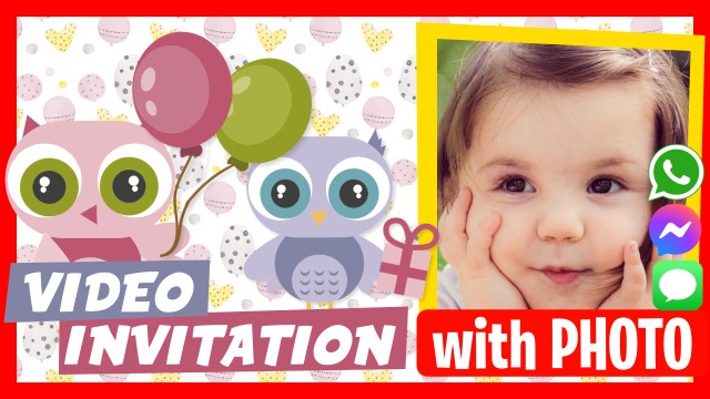 Make Video Invitation Owls