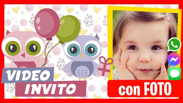 Crea Video Invito Gufi