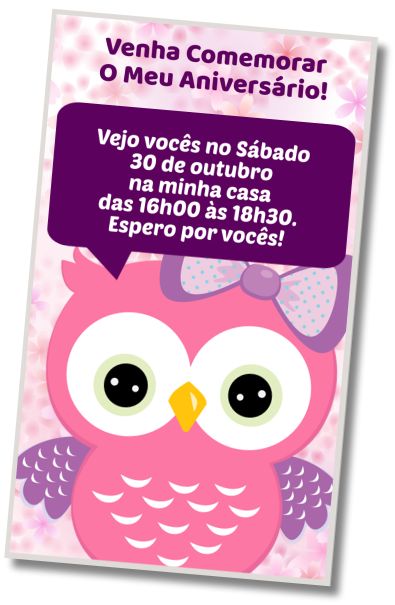 Faça um Convite Virtual Spa para Meninas Buhitas