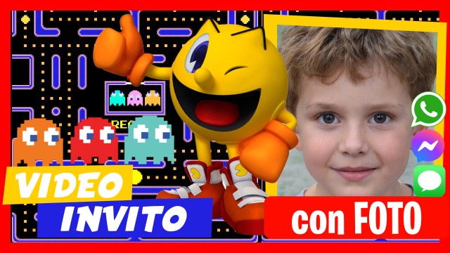 Crea Video Invito Pacman
