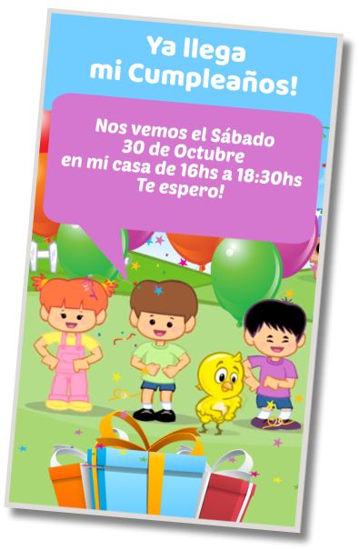 Hacer Invitación Virtual Fiesta Temática Pollito Amarillito