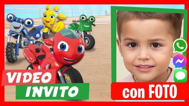Crea Video Invito Ricky Zoom