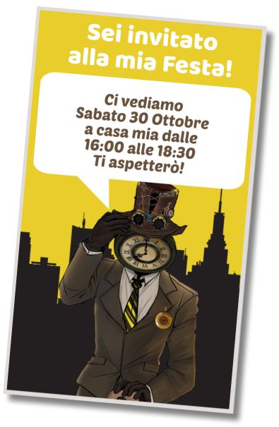 Invito di compleanno personalizzato gratis Festa del Videogioco sulla Skibidi Toilet