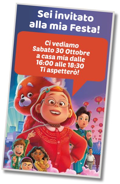 Invito Compleanno Compleanno a Tema Red Film