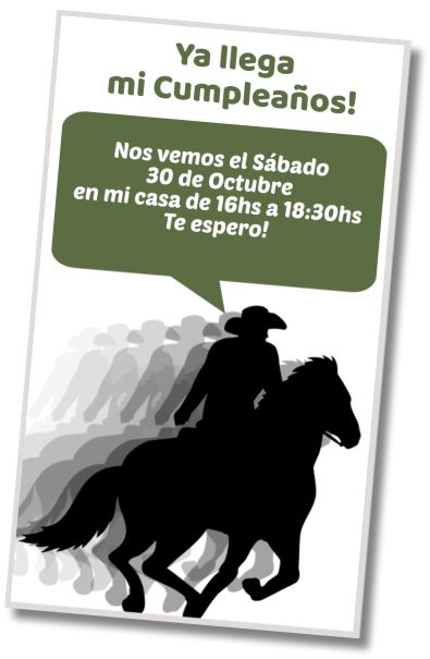 Invitación de cumpleaños personalizada gratis Pool Party Caballos