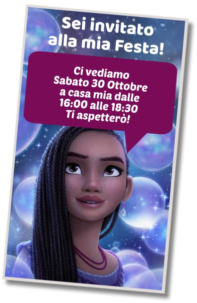 Invito Compleanno Auguri di Compleanno Wish