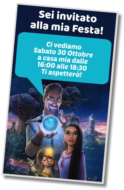 Invito di compleanno personalizzato gratuito Compleanno a Sorpresa Wish