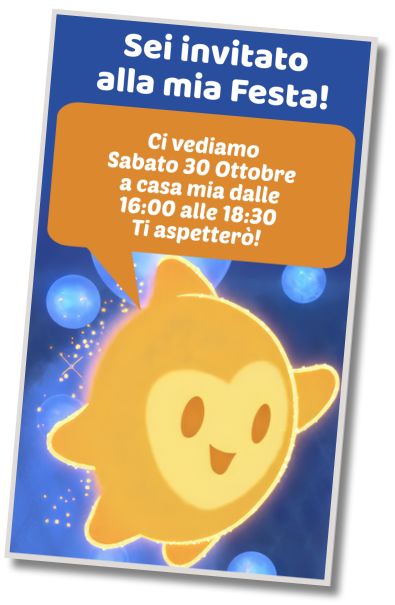 Invito di compleanno personalizzato gratuito Compleanno a Tema Wish Film