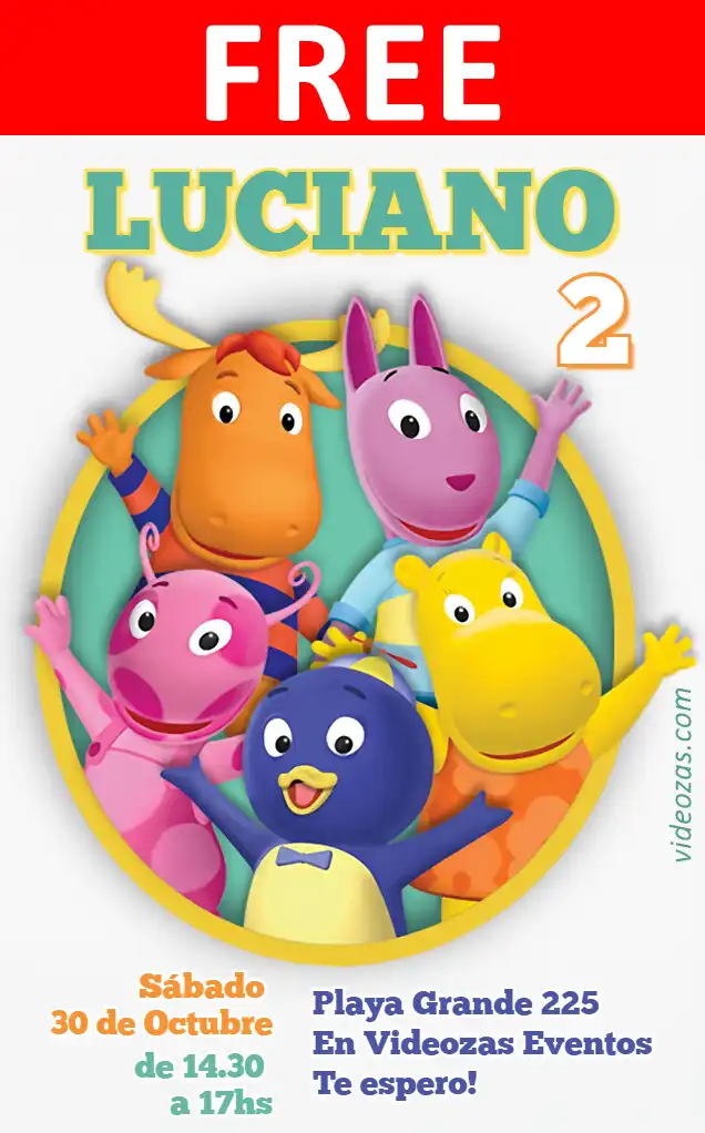 Free Backyardigans Invitation | Editable and Customizable | Easy and Fast | Make Online Now!