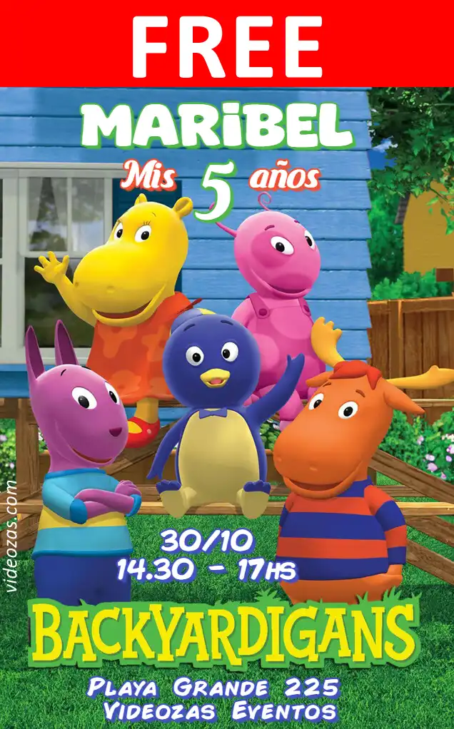 Free Backyardigans Invitation | Editable and Customizable | Easy and Fast | Make Online Now!