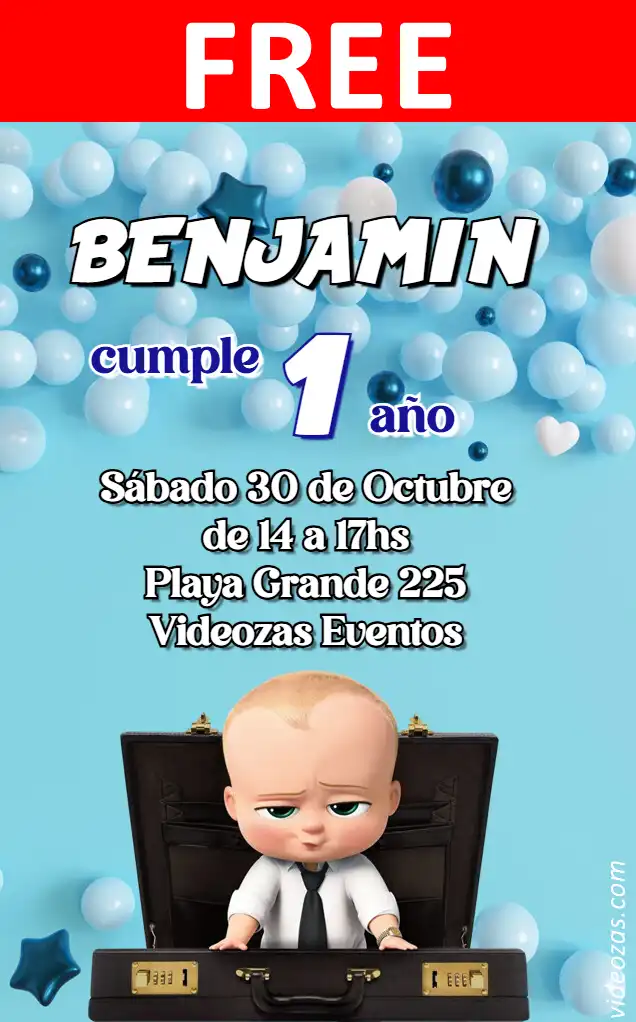 Free personalized birthday invitation bebe_jefe 04