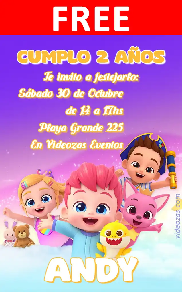 Free personalized birthday invitation bebefinn 02