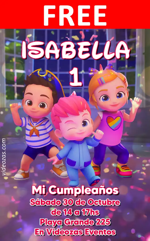 Free personalized birthday invitation bebefinn 04