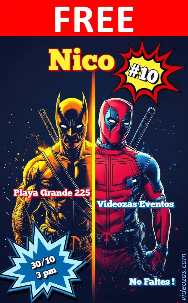 Free Wolverine and Deadpool Invitation | Editable and Customizable | Easy and Fast | Make Online Now!