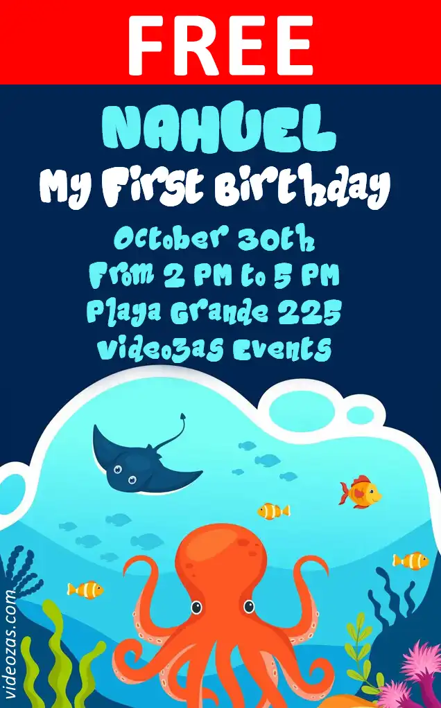 Free personalized birthday invitation fondo_del_mar 04
